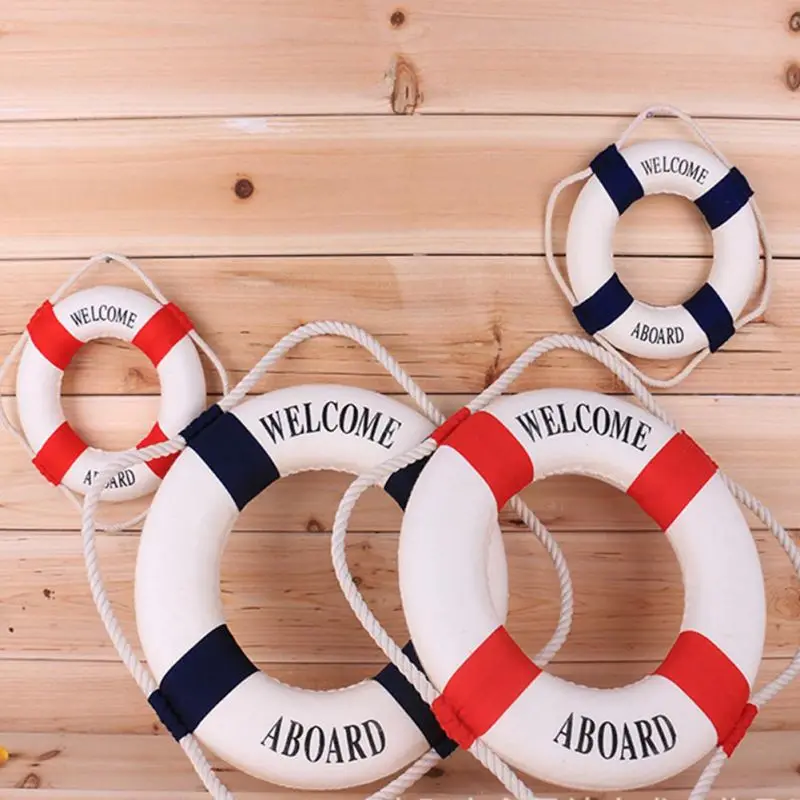 庭の装飾のためのナウティカルライフリング,� � 布の装飾, - Home Decor Za のレビューと価格